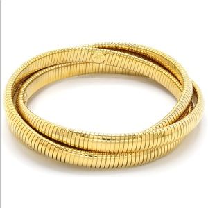 NWT Janis Savitt Double Cobra Bracelet